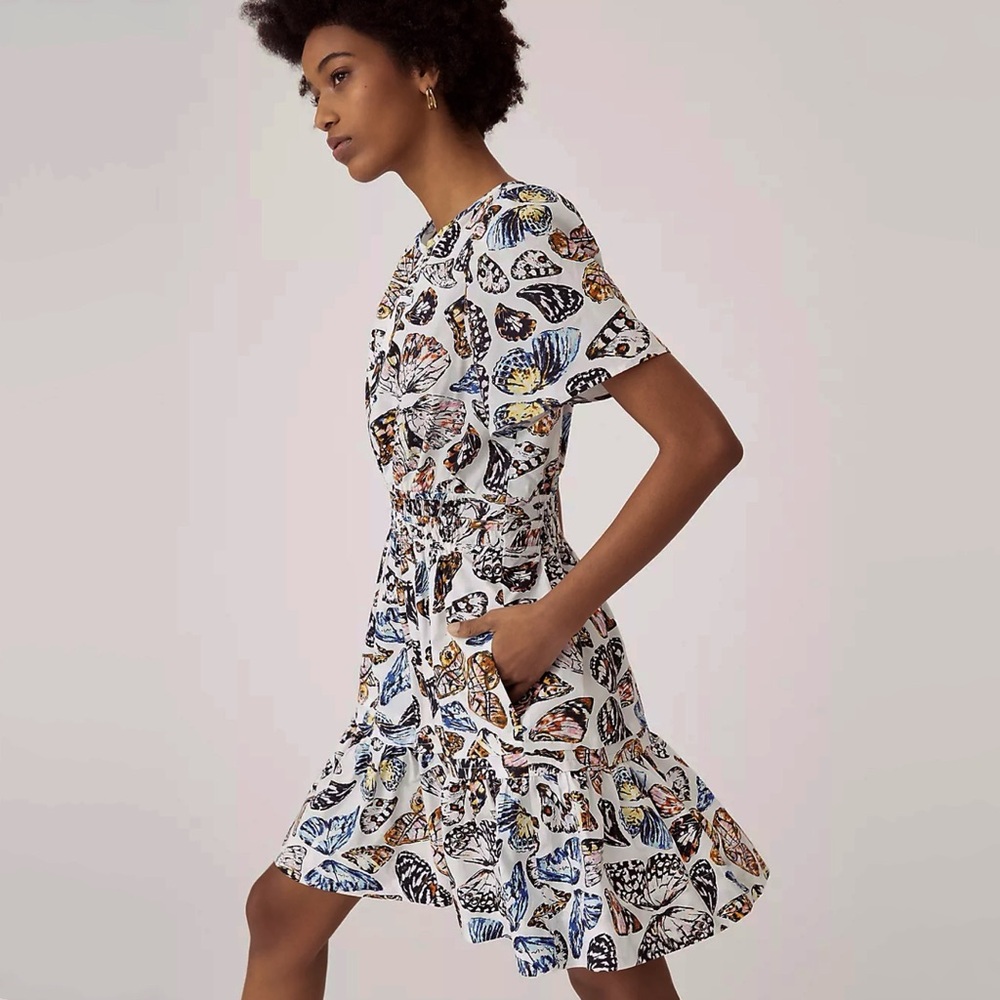 Anthropologie The Somerset Butterfly Mini Dress - Picture 5 of 8